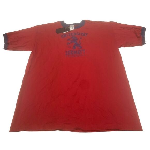 NWT University of Zermatt Football Adidas T-shirt - Picture 1 of 9